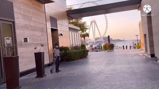 Dubai marina beach tour 2022😊 Blog 4 смотреть онлайн