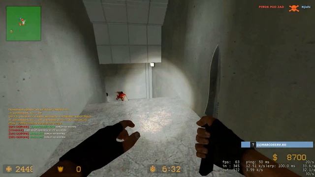 Играю в CSS зомби мод steam смотреть онлайн