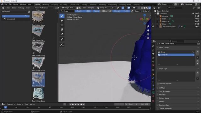 Tear Painter For Blender Released! смотреть онлайн