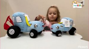 Обзор мягкой музыкальной игрушки СИНИЙ ТРАКТОР