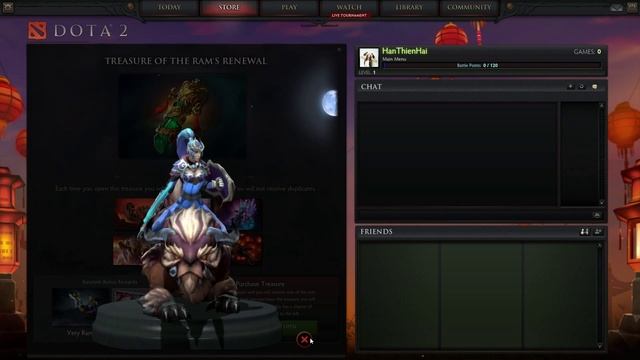 Dota 2: Treasure of the Ram's Renewal Preview смотреть онлайн