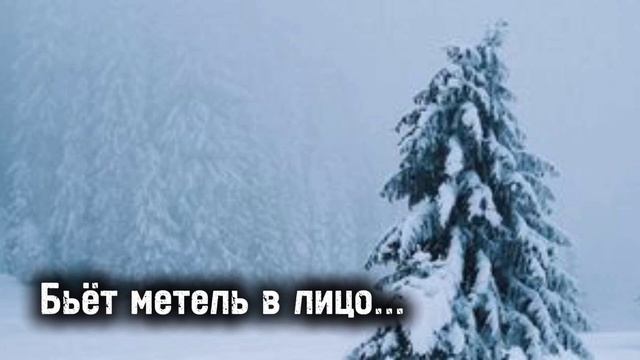 Христианская песня. | Бьёт метель в лицо. смотреть онлайн