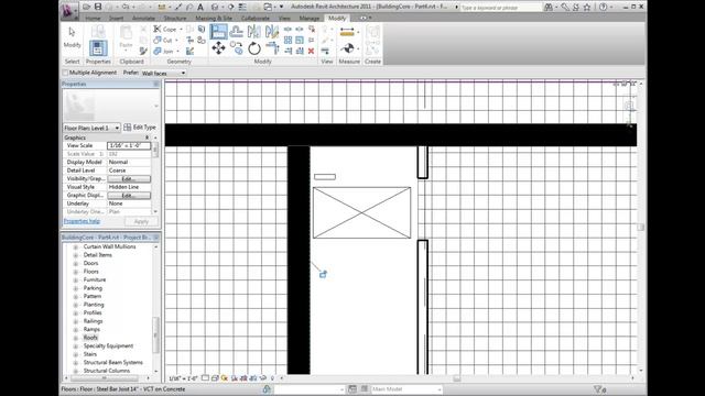 Revit Architecture 2011 Tutorial - Placing Hosted Components смотреть онлайн