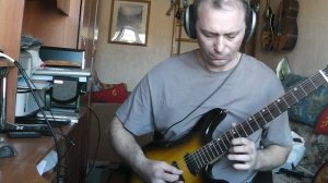 Сектор газа «Туман» Соло на электрогитаре вместо слов  GUITAR COVER | Washburn BТ-4 Maverick Series