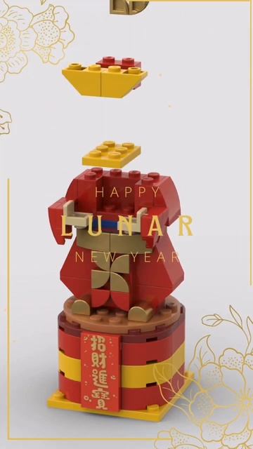 LEGO God of Fortune 🎊 Satisfying Building Animation #shorts смотреть онлайн