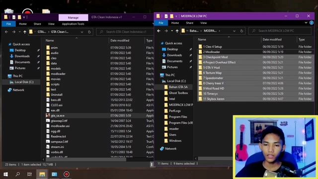SHARE! MODPACK GRAFIK RINGAN COCOK BUAT SPECK PC KENTANG!! || GTA SAMP INDONESIA смотреть онлайн