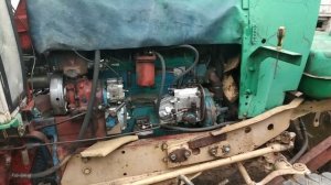 Снова снимаю мотор с ЮМЗ-6 ЭО 2621!