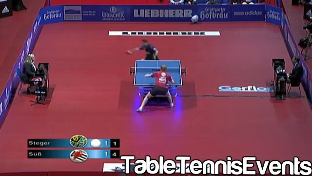 Christian Süss Vs Bastian Steger: 1/4 Final [German Cup 2012] смотреть онлайн