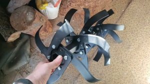 Huter МК-15000Р как правильно собирать фрезы на культиватор мотоблок? и сколько заливать какое масло