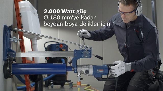 Bosch Professional GDB 180 WE Karot Makinesi - GCR 180 Karot Sehpası смотреть онлайн