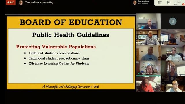 School Board Special Meeting August 7th, 2020 смотреть онлайн