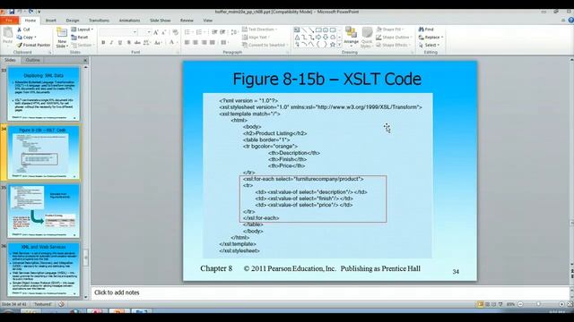 Ch 8 - XSLT смотреть онлайн