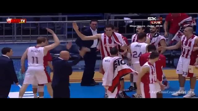Crvena zvezda Telekom : Budućnost 83:69 | Kalinić & Blažič [6. kolo ABA Lige | 02.11.2014.] смотреть онлайн