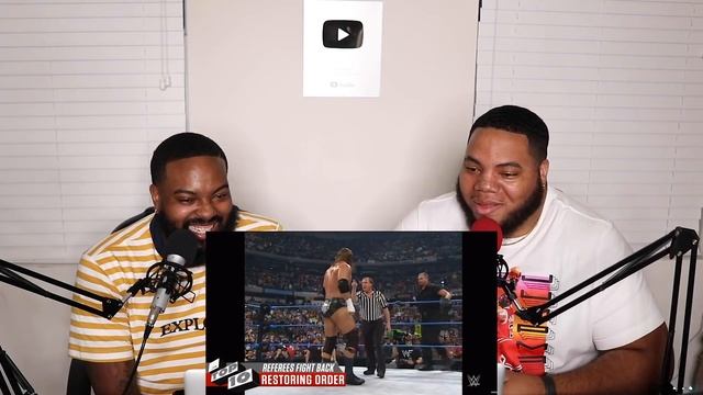 When referees fight back - WWE Top 10 - (REACTION) смотреть онлайн