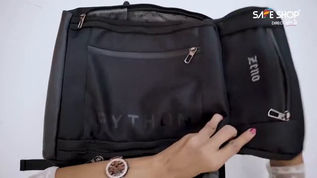 ZENO EXPANDABLE BACKPACK || SAFE SHOP смотреть онлайн