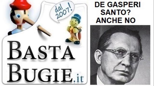 Alcide De Gasperi santo? Nemmeno per sogno (di Cristina Siccardi) смотреть онлайн