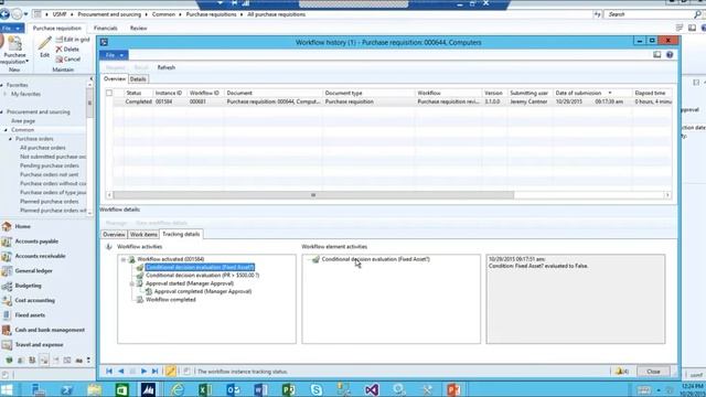 Microsoft Dynamics AX Workflow A Practical Example with Purchase Requisitions смотреть онлайн