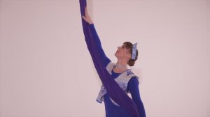 Выступление на воздушных полотнах. Отчетный концерт 2024