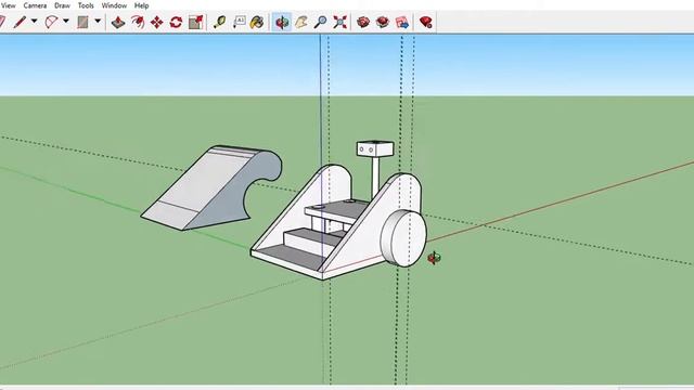 sumo robot SketchUp Pro 2018 02 02 2018 22 49 45 смотреть онлайн