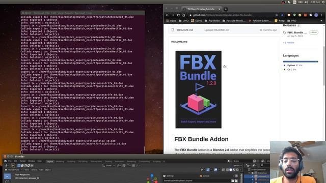 Blender 2.8 Batch Export Collada DAE Files смотреть онлайн