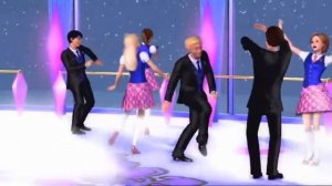 Песня из Барби академия принцесс