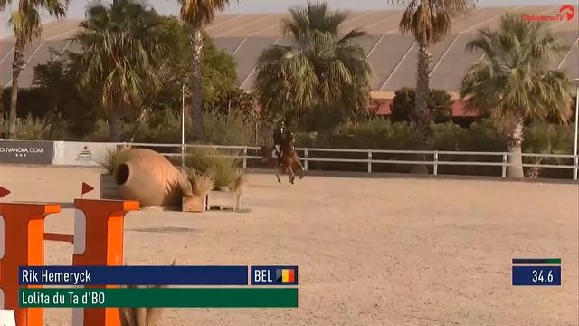 CSI Oliva, Spain, Mediterranean Equestrian Tour, épreuve 1,40 m , 13 Novembre 2020 смотреть онлайн
