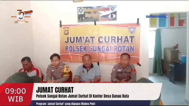 Polsek Sungai Rotan Jum'at Curhat Di Desa Danau Rata смотреть онлайн