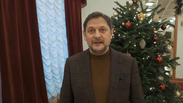 Евгений Писарев поздравляет зрителей с Наступающим Новым Годом! смотреть онлайн