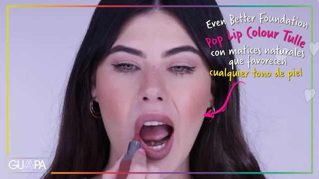 Lápiz Labial Even Better Foundation Pop Lip Colour Tulle. Disponible en GUAAPA.com смотреть онлайн
