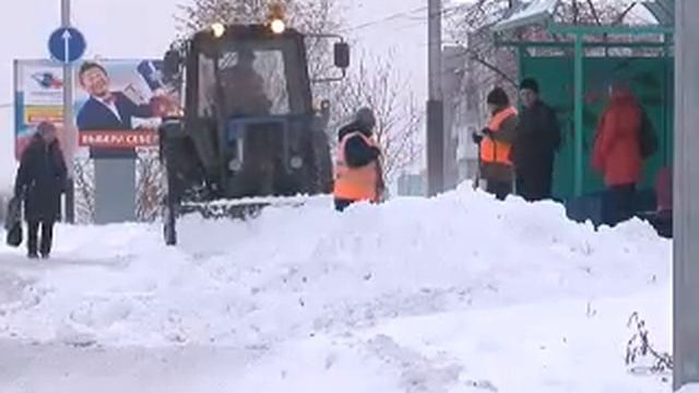 Уборка снега смотреть онлайн
