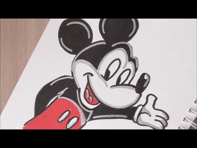How to Draw Mickey Mouse | Disney смотреть онлайн