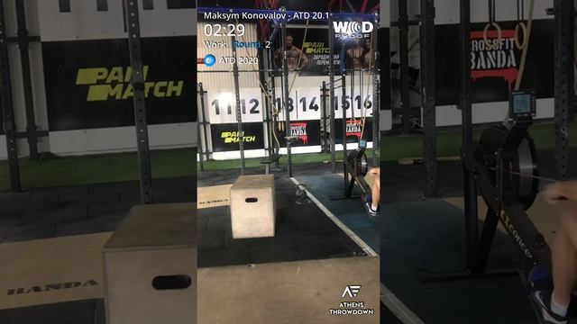 Maksym Konovalov ATD wod#20.1(71 reps) elit смотреть онлайн