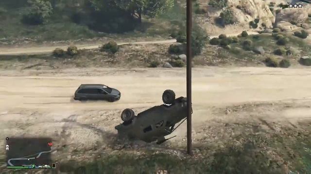 GTA 5 Online: Insurgent pickup police chase... смотреть онлайн