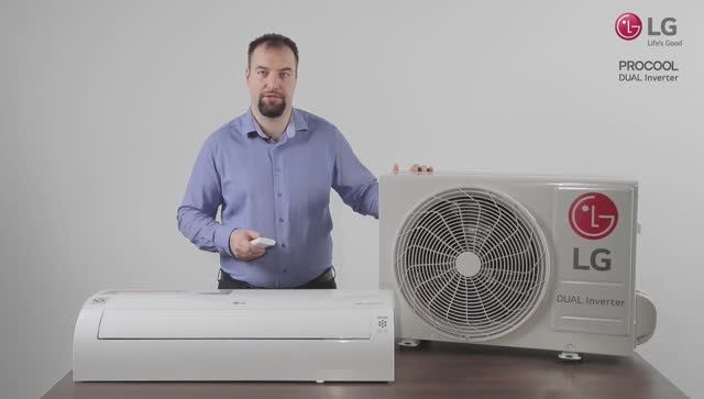 Обзор сплит-системы LG ProCOOL DUAL Inverter