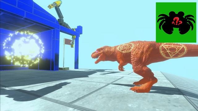 T-Rex, Megalodon Tyrannosaurus & Spinosaurus in Megalodon Shark Sea Map смотреть онлайн