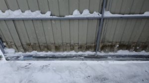 минусы откатных ворот с приводом зимой