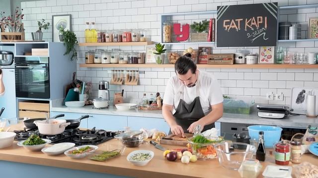 60 Dakikada Tam 10 Çeşit Meze Yapmalısın, Ne Yaparsın? | Çat Kapı B15