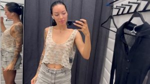 [4K] Try On Haul Transparent Clothes | See - through clothes