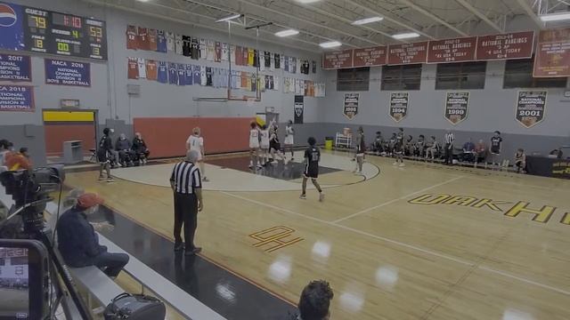 EA Kings - Caleb Williams #32 vs. Oak Hill Academy Red - 10-25-2021 смотреть онлайн