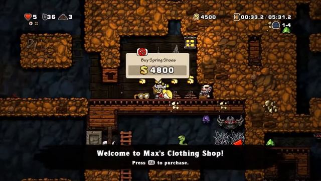 Spelunky #109 | Куча коробок смотреть онлайн