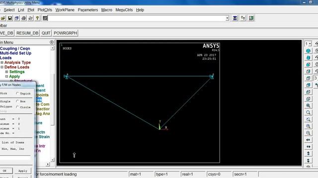 Truss problem | | ANSYS TUTORIAL смотреть онлайн