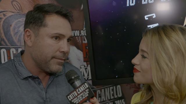 Oscar De La Hoya Discusses Saul Alvarez's Future