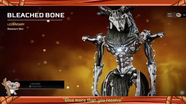 New Recolor for Revenant (Bleached Bone), Season 10. [Apex Legends - Highlight - Aug.21] смотреть онлайн