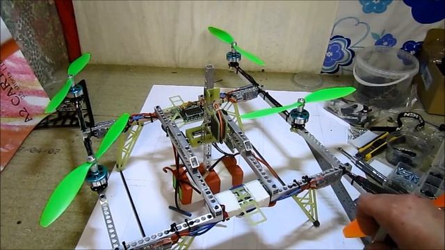 H6 KK2 copter with Ecilop(ish) gimbal. Build pics, review & maiden смотреть онлайн