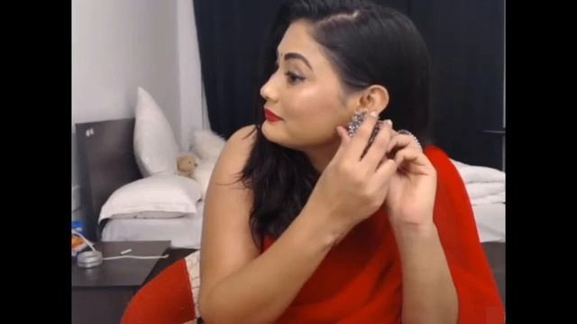 Goddess Anna Saree On Webcam #beautifulgirl #saree #indian #cute #trending #streamer #youtubevideo