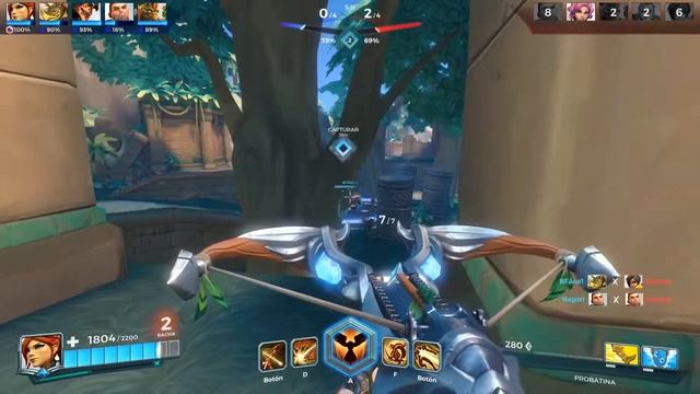 [Shooter] Paladins - Cassie - Isla del Batracio смотреть онлайн