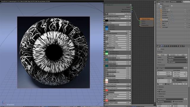"CW Eye" Procedural Shader Tree for Blender - Version 1.2 update смотреть онлайн