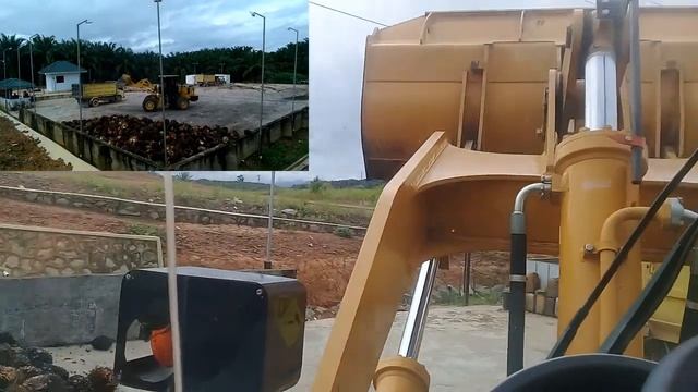 Alat Berat Wheel loader (SEM 636D) Kejar Restan Di Peyron Prigi Lamandau смотреть онлайн