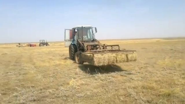 Погрузка тюков 2 "К/Х АЛИБЕК" смотреть онлайн