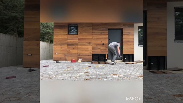 Монтаж Hpl #kronospan #fundermax